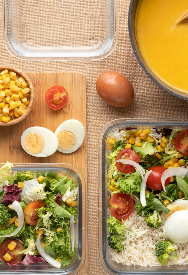 Batch cooking spécial repas au travail : la semaine de lunchs prête en 2h